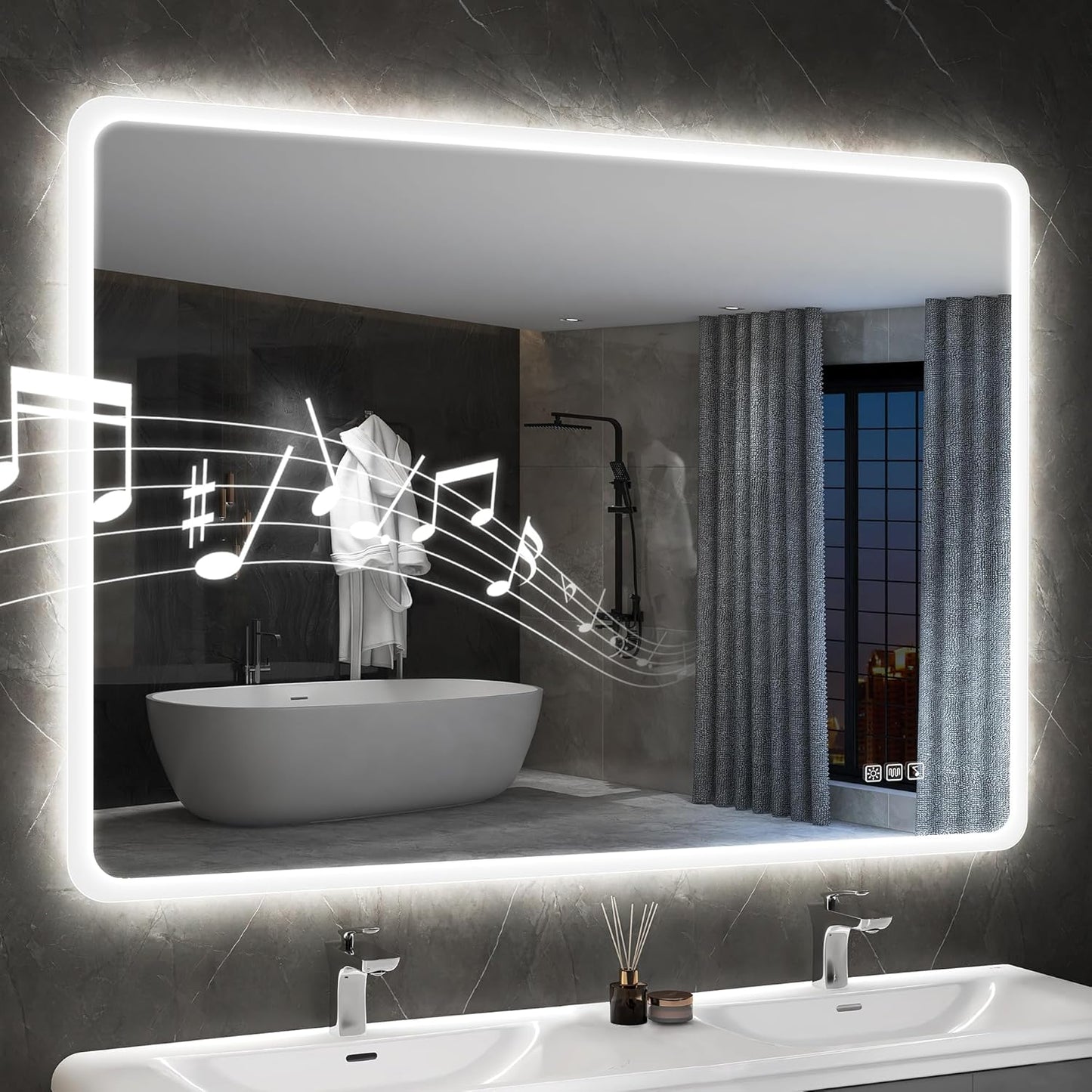 Get Spotlighted in Style with S'bagno LED Mirror