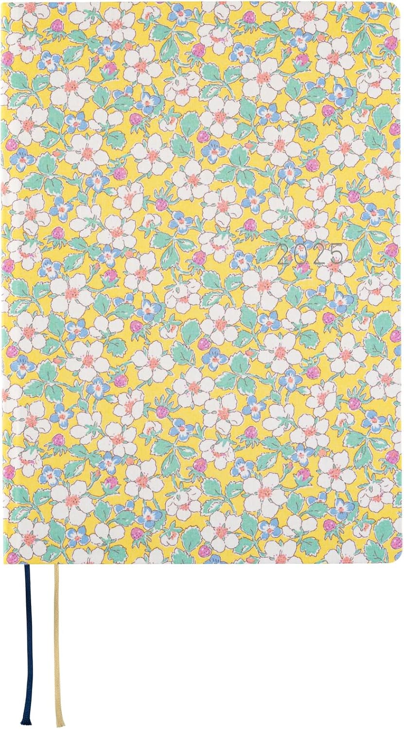 Hobonichi Techo 2025 Planner with Liberty Fabrics Design