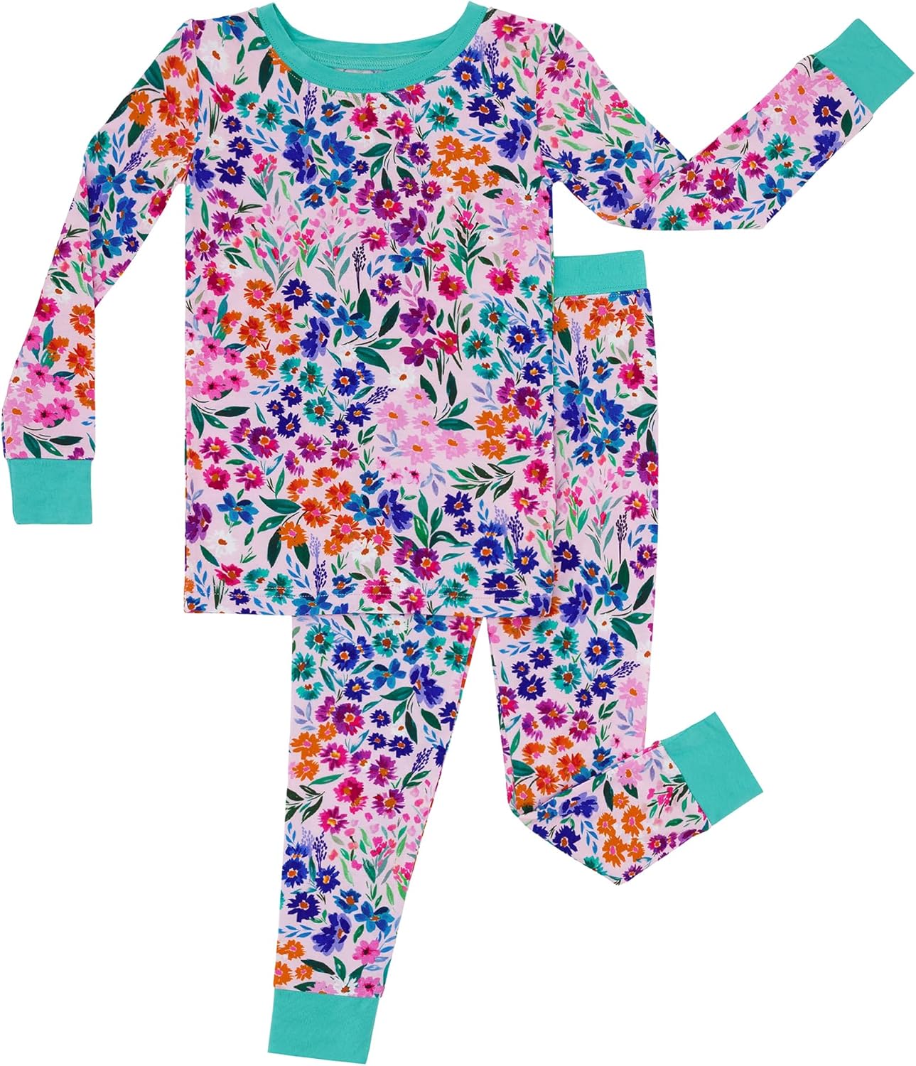 Little Sleepies Two-Piece Pajama Set for Kids: Soft & Cozy