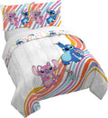Lilo and Stitch Full Duvet Cover Set - Soft Reversible Kids Bedding