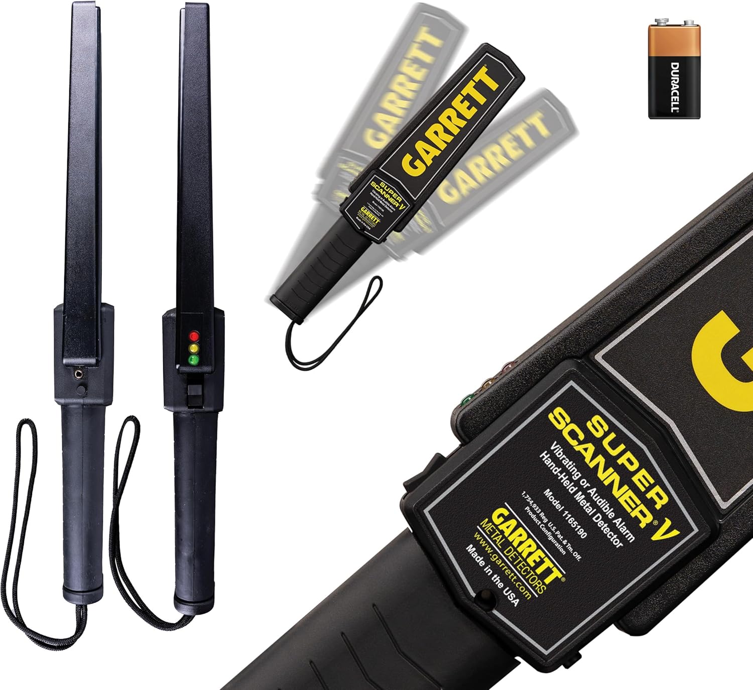 Garrett Super Scanner V Metal Detector for Adults - Professional Wand