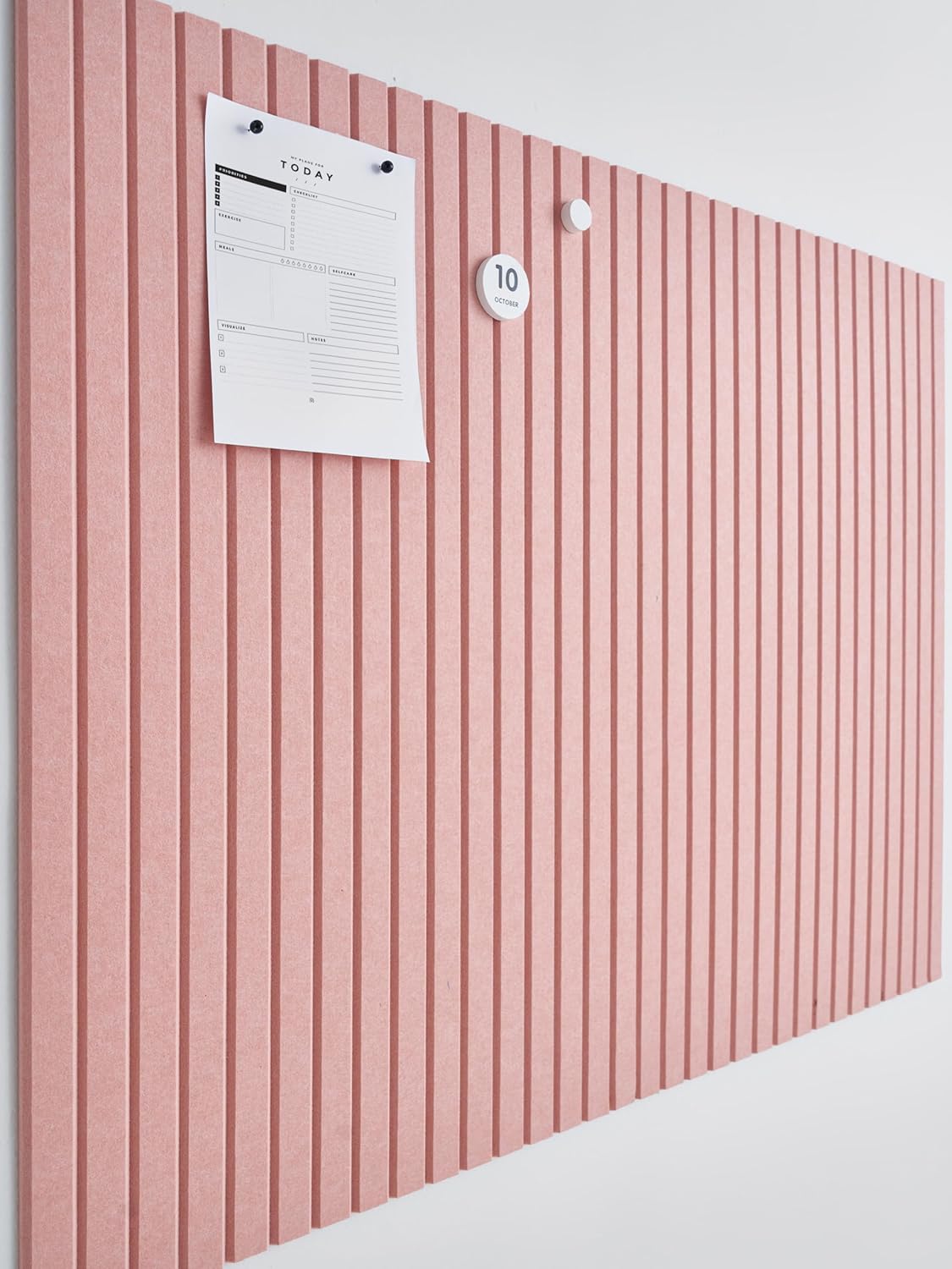 Large Cork Boards for Walls - Modern Felt Bulletin Board Tiles