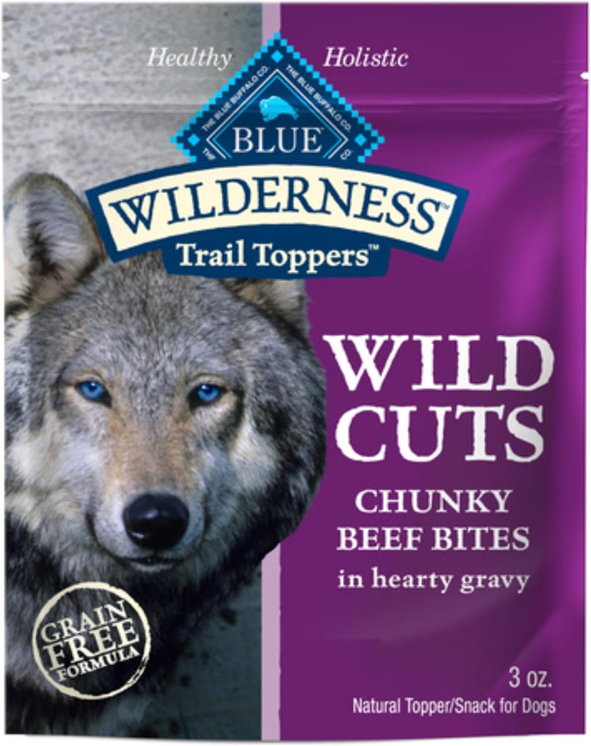 Blue Buffalo Wilderness Trail Toppers High-Protein Dog Food
