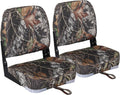 Leader Accessories Low Back Folding Boat Seats for Comfort