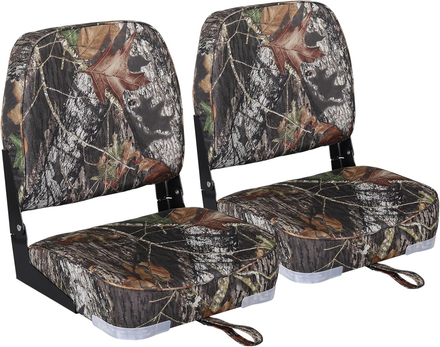 Leader Accessories Low Back Folding Boat Seats for Comfort
