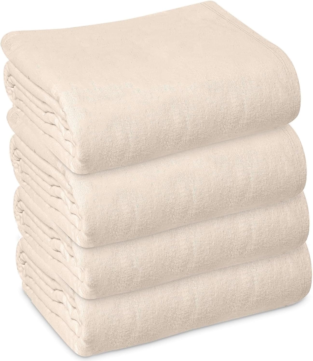Linteum Textile Cotton Blended Bath Blanket for Patient Care