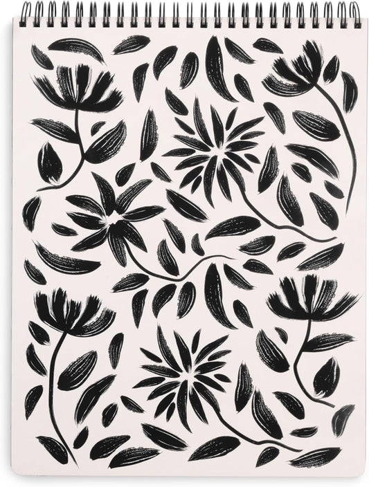 Large Spiral Notebook, Durable Hardcover, 160 Lined Pages - Ideal for Journaling & Work!