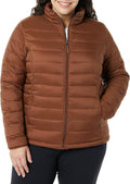 Lightweight Long-Sleeve Water-Resistant Packable Puffer Jacket Women's