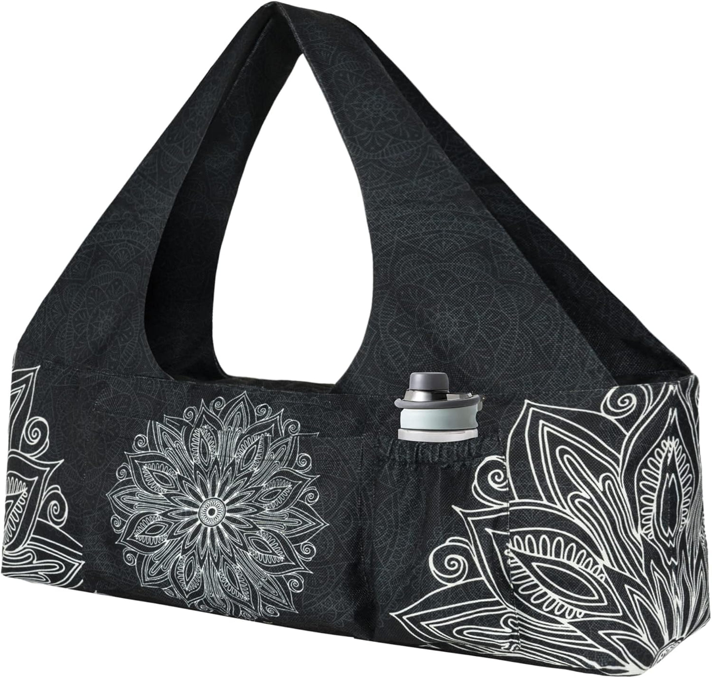 Spacious Yoga Bag with Mat Strap, Pockets - BagYG