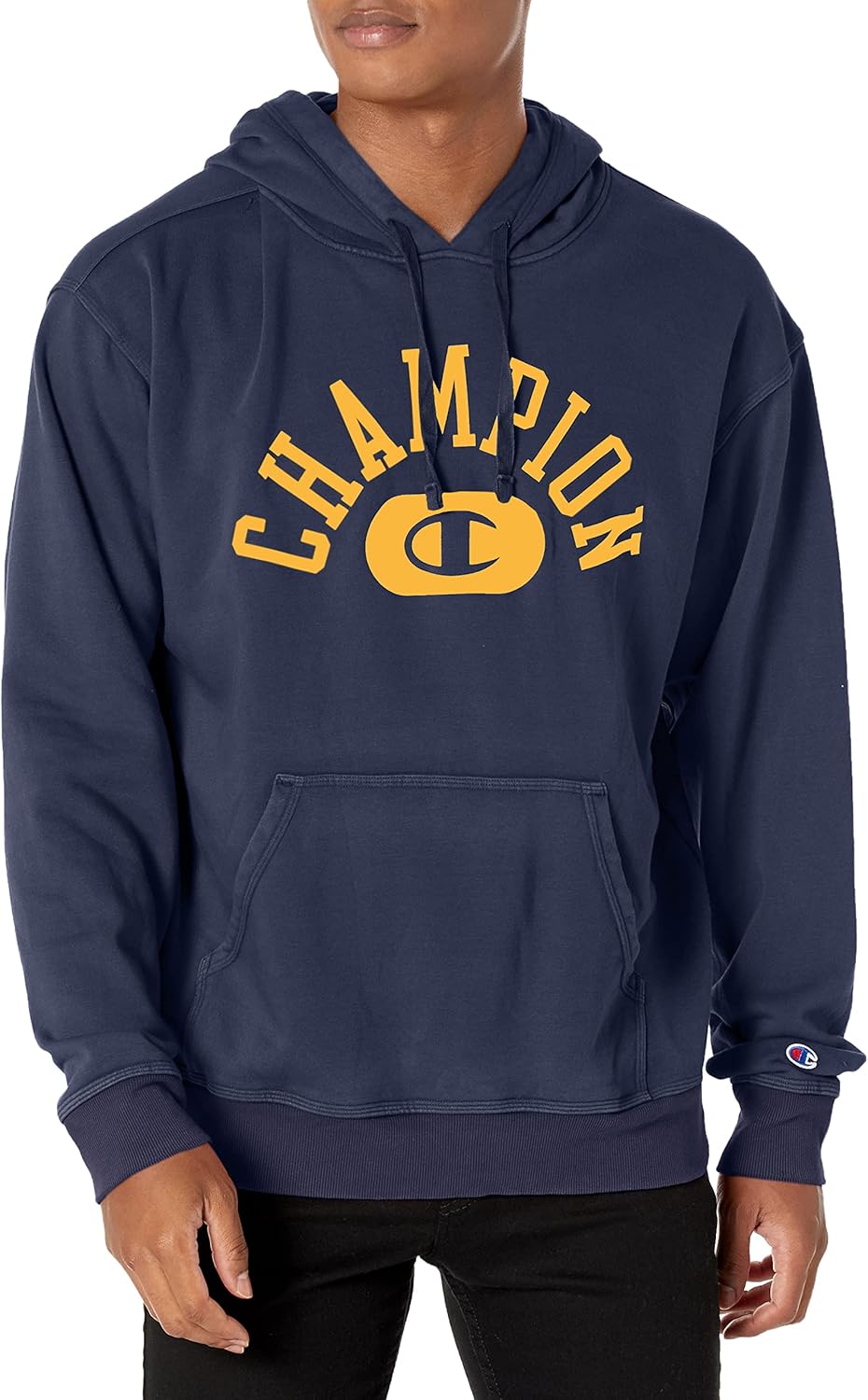 Champion Vintage Varsity Hoodie - Iconic Arch Logo