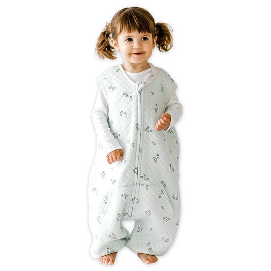 Tealbee DREAMSUIT Toddler Sleep Sack with Feet for Active Kids
