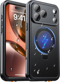Oterkin Magnetic Waterproof iPhone 17 Pro Max Case - Rugged IP68