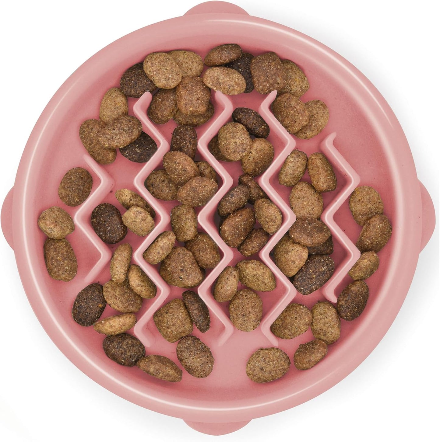 Outward Hound Pink Mini Slow Feeder Bowl