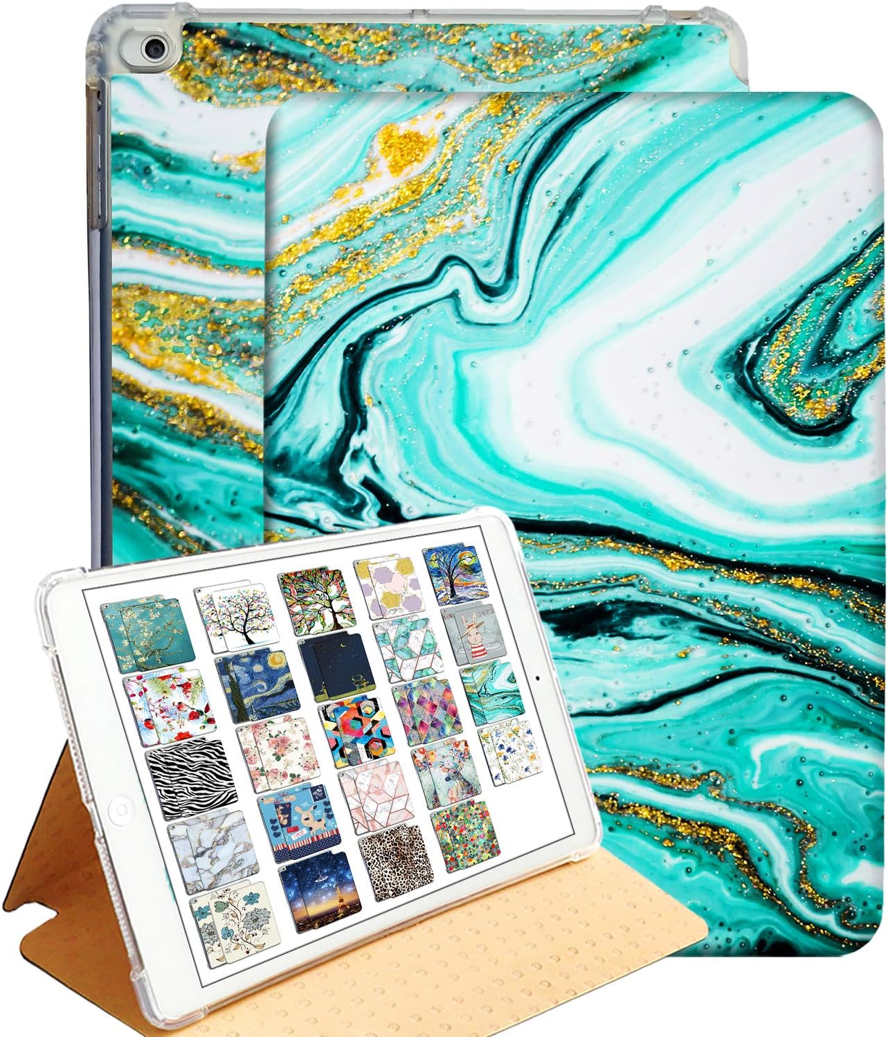 DuraSafe Cases for iPad 5/6 & Air 1/2 - Stylish Protection