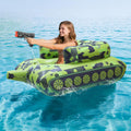 Automatic Electric Water Gun with Pool Floats - Fun Full-Auto Set