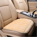 Car Seat Cushion 2PCS Plush Winter Seat Covers - Warm Memory Foam