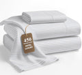 LANE LINEN Twin XL Bed Sheets 450 TC 100% Cotton - Cooling Sateen