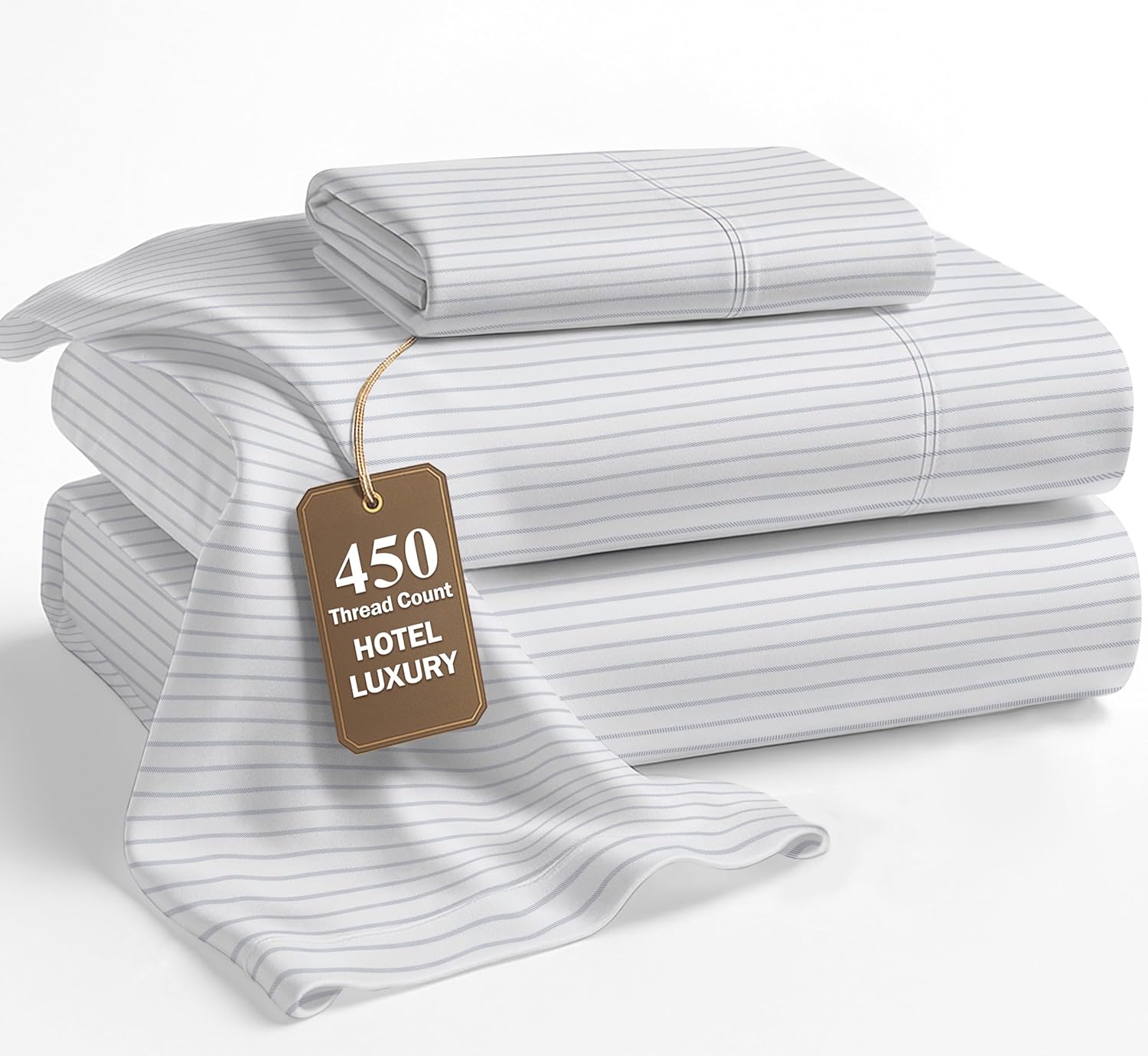 Twin XL Bed Sheets by Lane Linen - 450 Thread Count Cotton