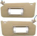 Driver Left & Passenger Right Sun Visor Replacement for Honda Accord