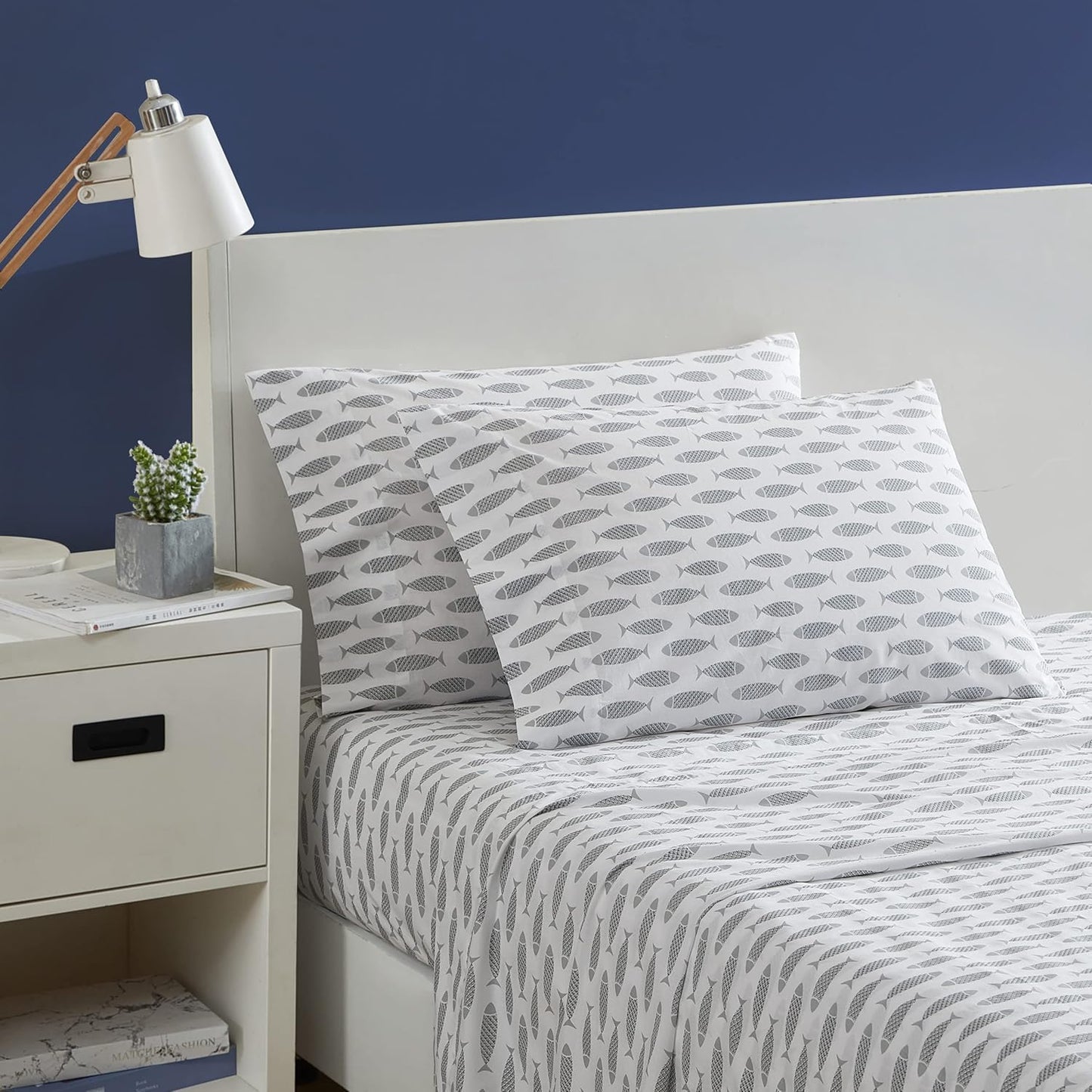 Nautica Full Size Sheet Sets for Crisp & Cool Coastal Decor