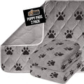GORILLA GRIP Washable Puppy Pads 28x18 Pack of 2 - Reusable Waterproof