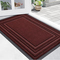 Buganda Front Door Mat 47x32 - Durable Dirt Trapper for Indoor Outdoor