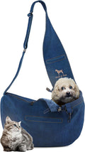 Noah & Paw Dog Sling Carrier for Small Dogs and Cats 5-18lb