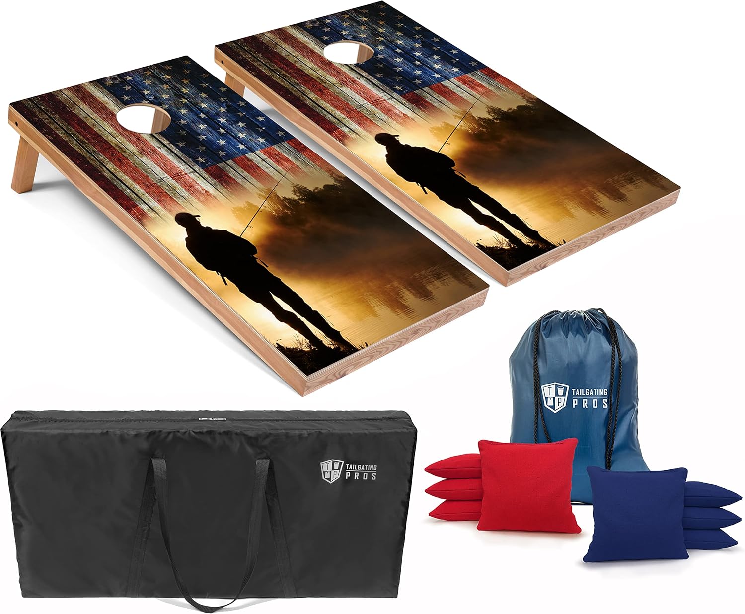 Tailgating Pros Cornhole Board Set - Tournament Grade Fun