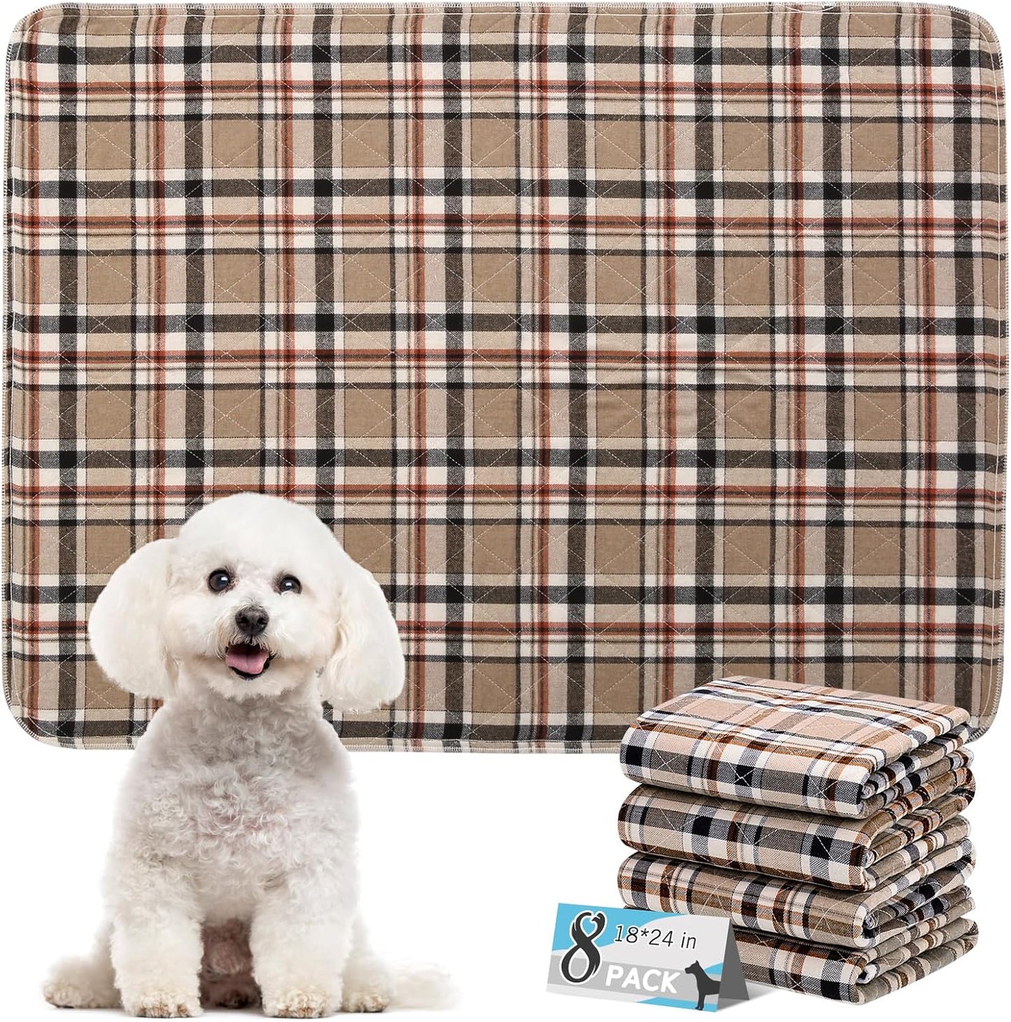 Washable Pee Pads for Dogs - Eco-Friendly & Super Absorbent