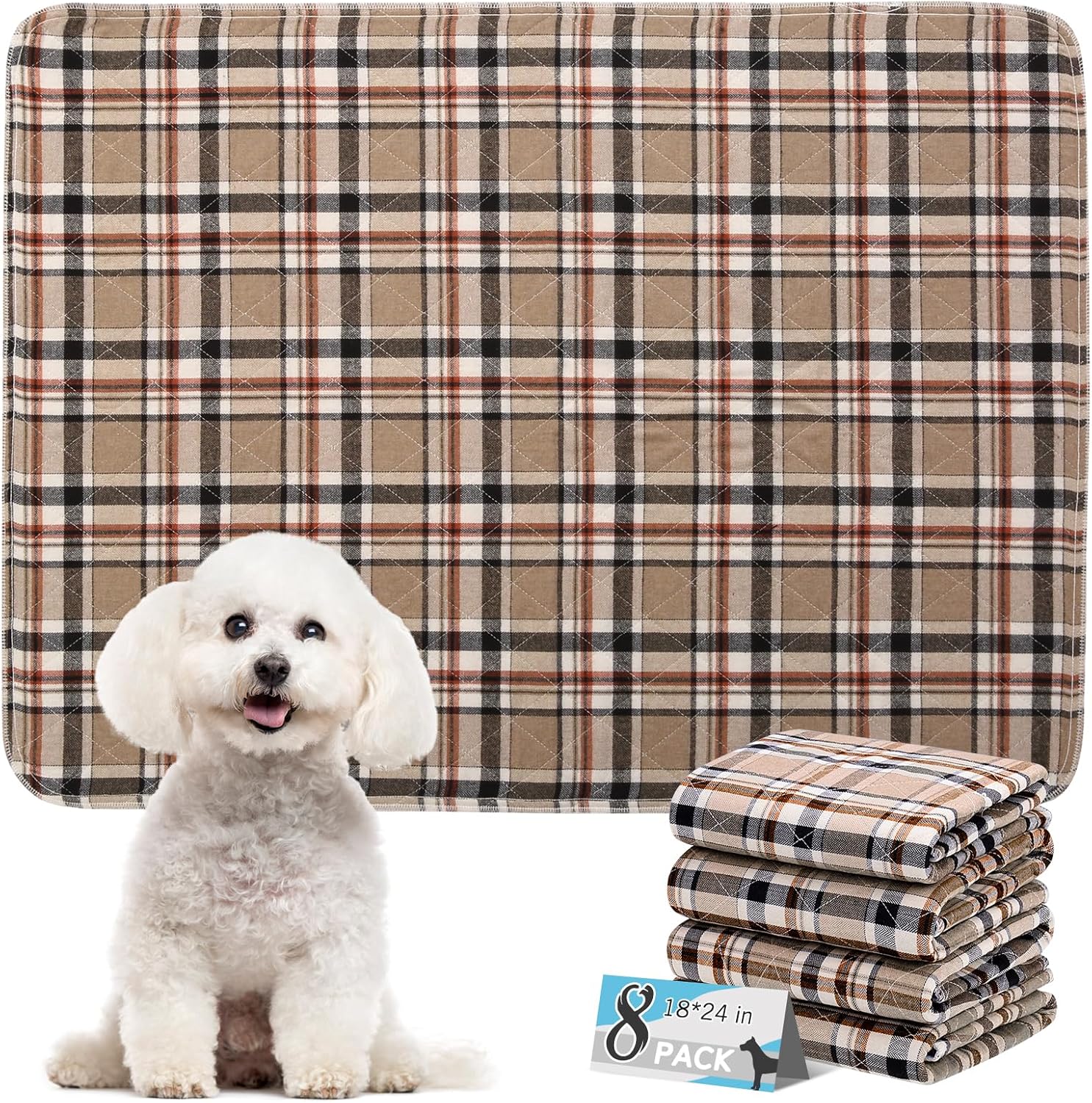 Washable Pee Pads for Dogs - Eco-Friendly & Super Absorbent