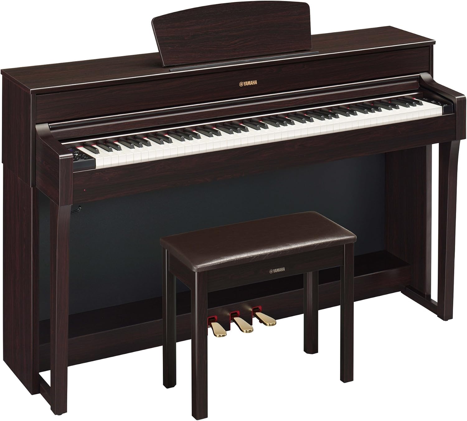 Yamaha YDP184 Console Digital Piano with Graded Hammer Action