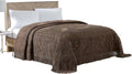 Medallion Chenille Bedspread Queen - Vintage Charm and Soft Cotton