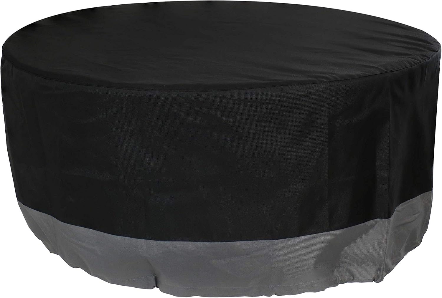 Sunnydaze Round Outdoor Fire Pit Cover - 60-Inch UV Protection