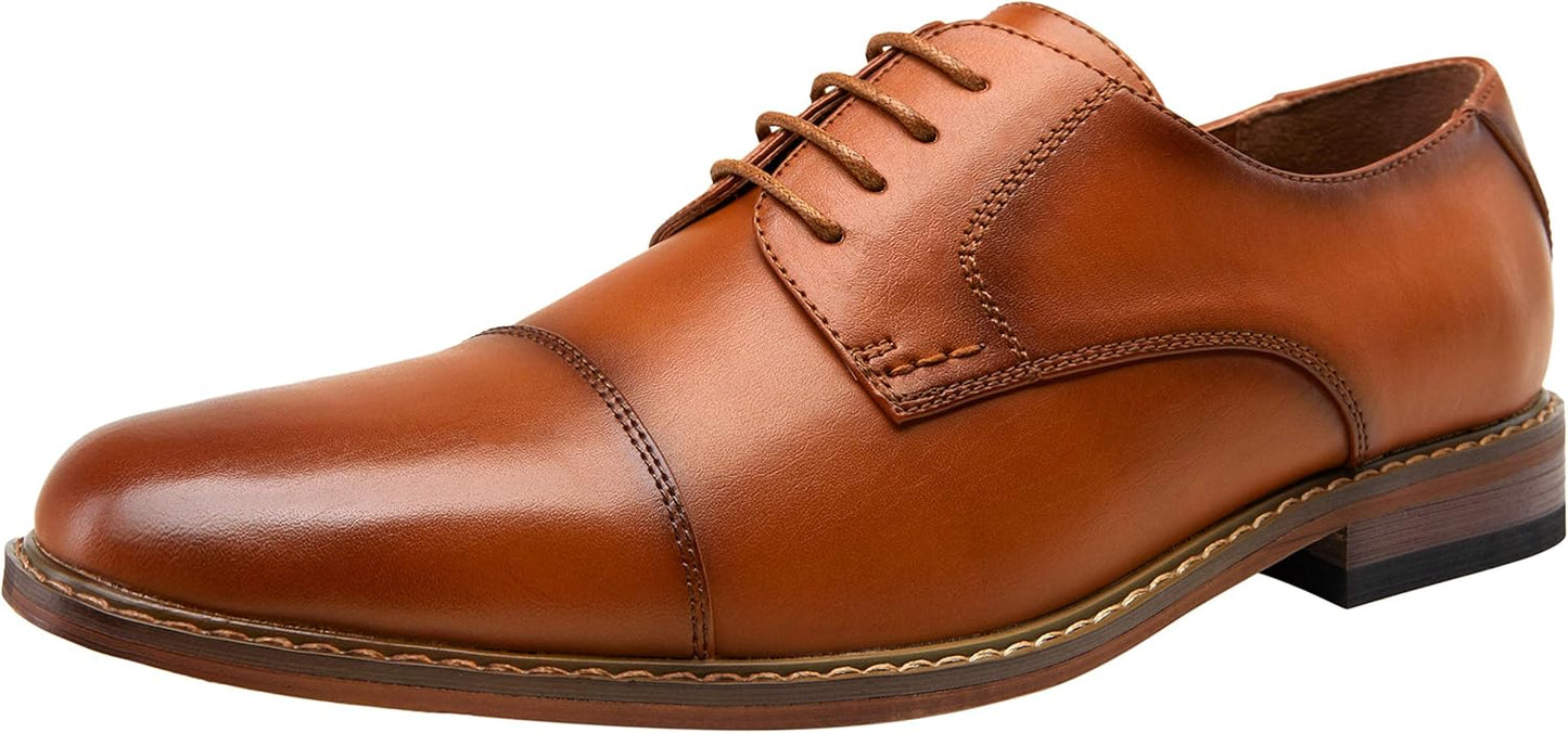 Vostey Men's Dress Shoes Oxford Shoes for Business and Formal Wear