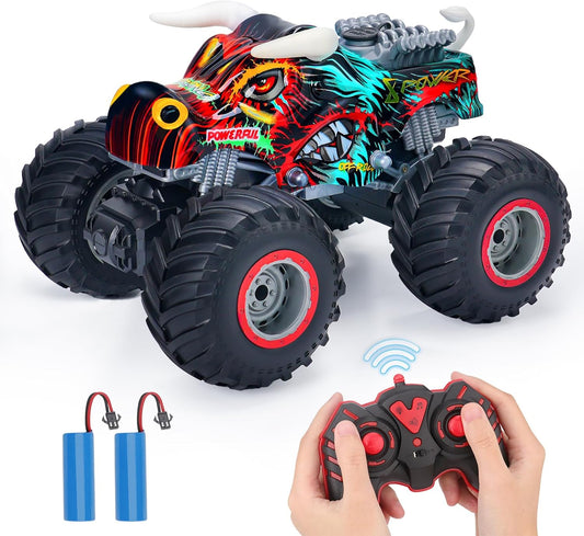 PREBOX Remote Control Monster Truck for Boys 8-12 - Thrilling Fun