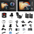 4K Dual Color Action Cam: WiFi, EIS, Touch, Mic, FitSpark