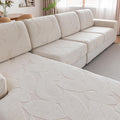 Couch Covers for Sectional Sofa L Chaise Cover - Stretch Washable