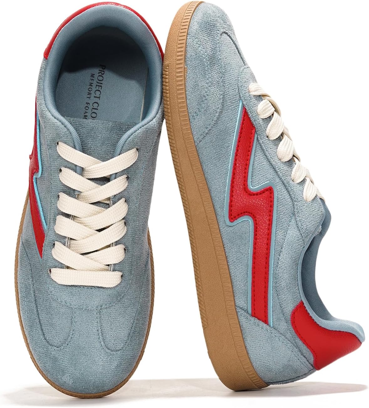 Project Cloud Sneakers for Women - Trendy Lace-Up Comfort Shoes