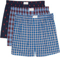 Tommy Hilfiger Cotton Classic 3-Pack Woven Boxers - Comfortable Fit