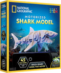 National Geographic Motorized Shark 3D Puzzle - Moving Night Light