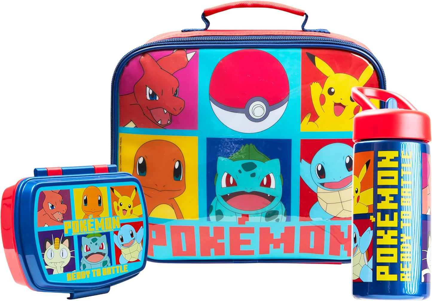 Pokemon Insulated Lunch Bag Set for Kids - Fun and Practical Gift