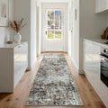 Runner Rug for Hallways Kitchen 2ft 6inx8ft Washable Non Slip Aelenmu