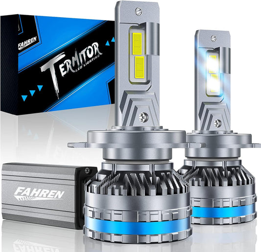 FAHREN H4/9003 Bulbs - 120W 65000LM Bright Fog Lighting