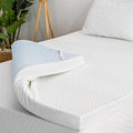 2 Inch Gel Memory Foam Mattress Topper Queen Size - Cooling Pressure