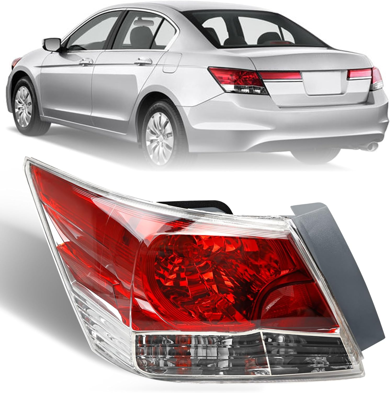 Brake Tail Light for Sedan Accord 2008-2012 - Premium Quality