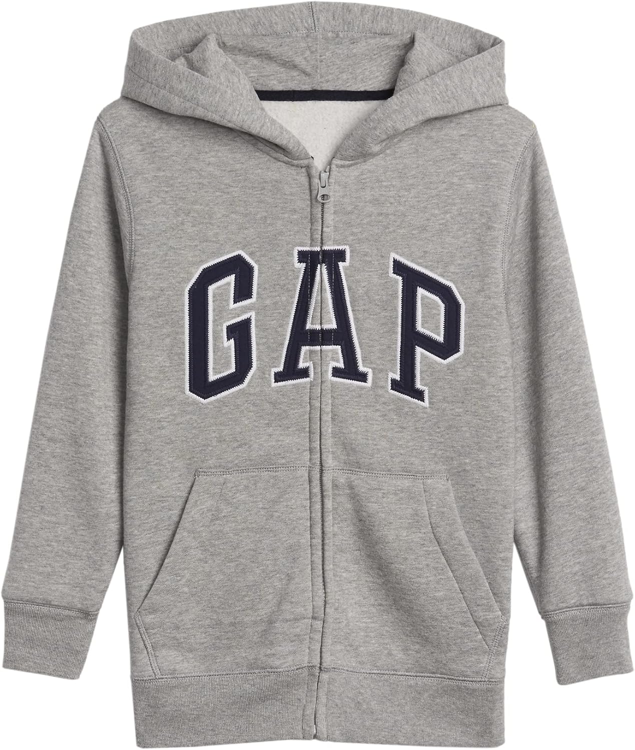 Gap Boys' Logo Hoodie Full Zip Sweatshirt for Comfort and Style