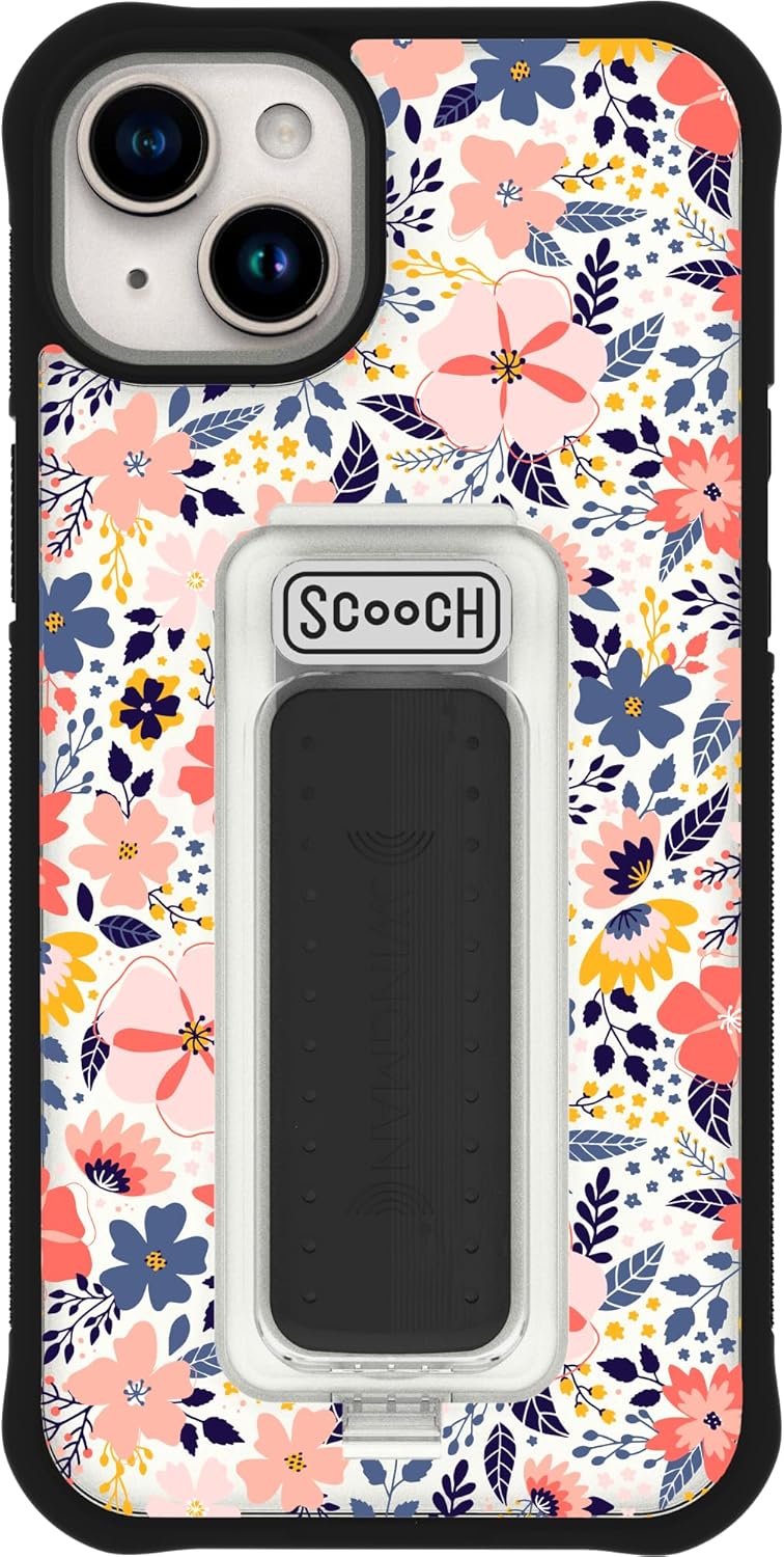 Scooch iPhone 15 Plus Case with Stand and Military Grade Protection