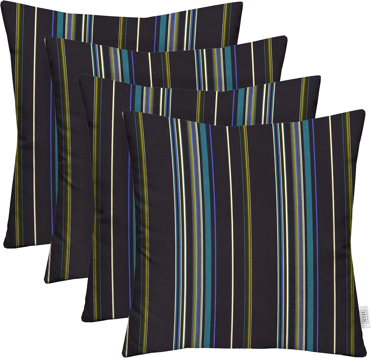 Sunbrella Square Throw Pillows Set of 4 for Outdoor Comfort