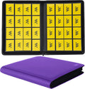 Premium 1000+ Pockets Card Binder for Trading Cards - Dark Purple