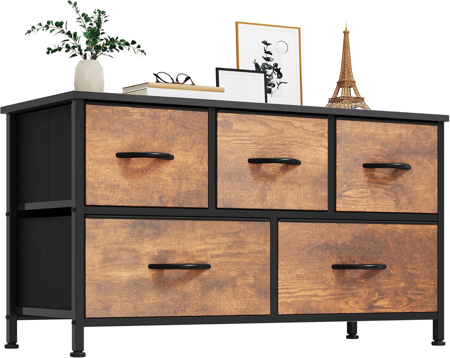 YITAHOME Wide Storage Tower with 5 Drawers for Organizing